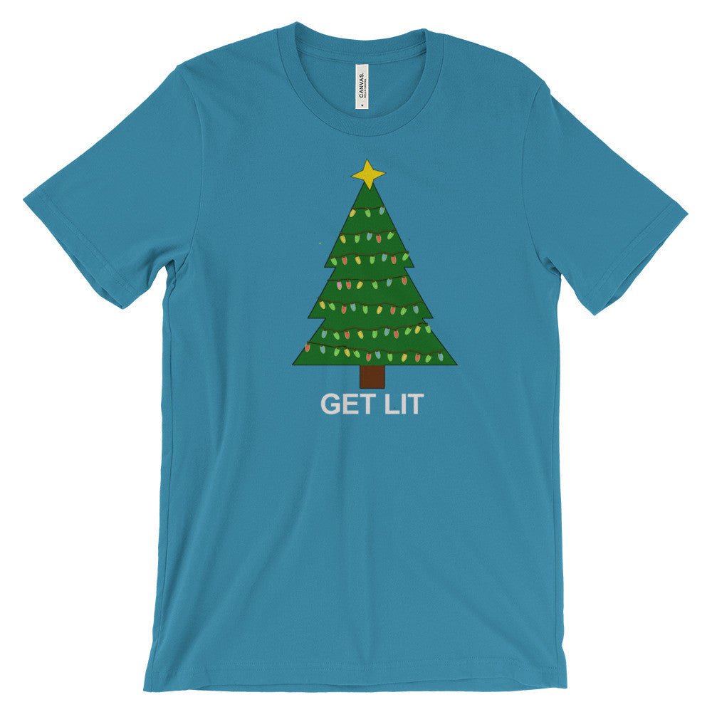 GET LIT CHRISTMAS Tree-shirt - Image 7