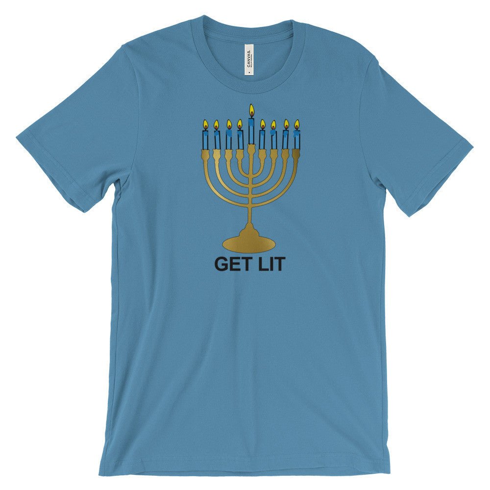 GET LIT HANUKKAH T-shirt - Image 2